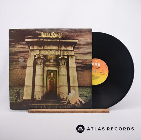 Judas Priest Sin After Sin LP Vinyl Record - Front Cover & Record