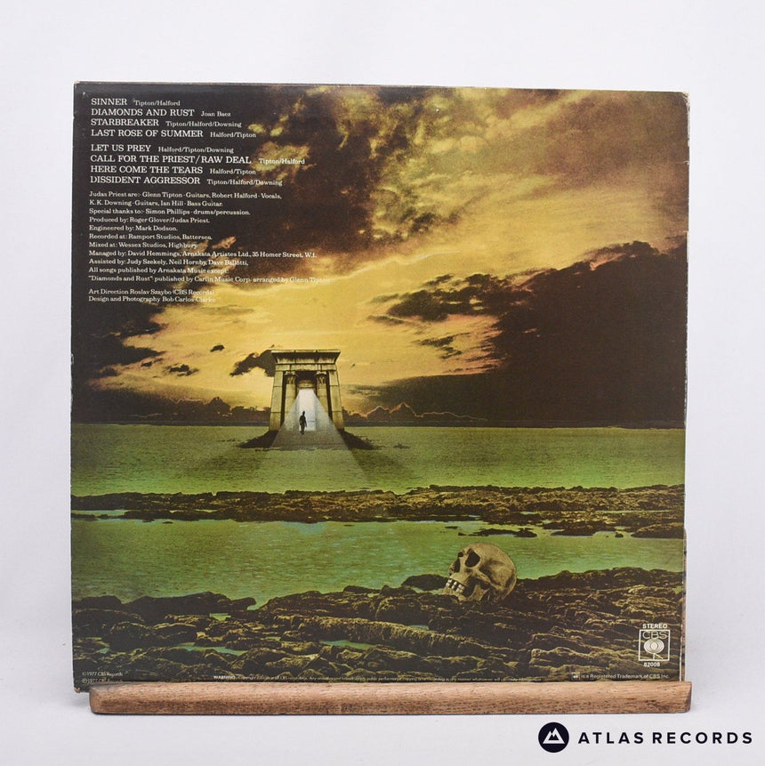 Judas Priest - Sin After Sin - A1 B1 LP Vinyl Record - VG+/EX