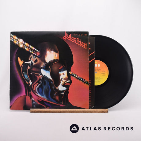Judas Priest Stained Class LP Vinyl Record - Front Cover & Record