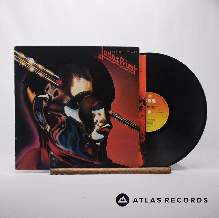 Judas Priest Stained Class LP Vinyl Record - Front Cover & Record