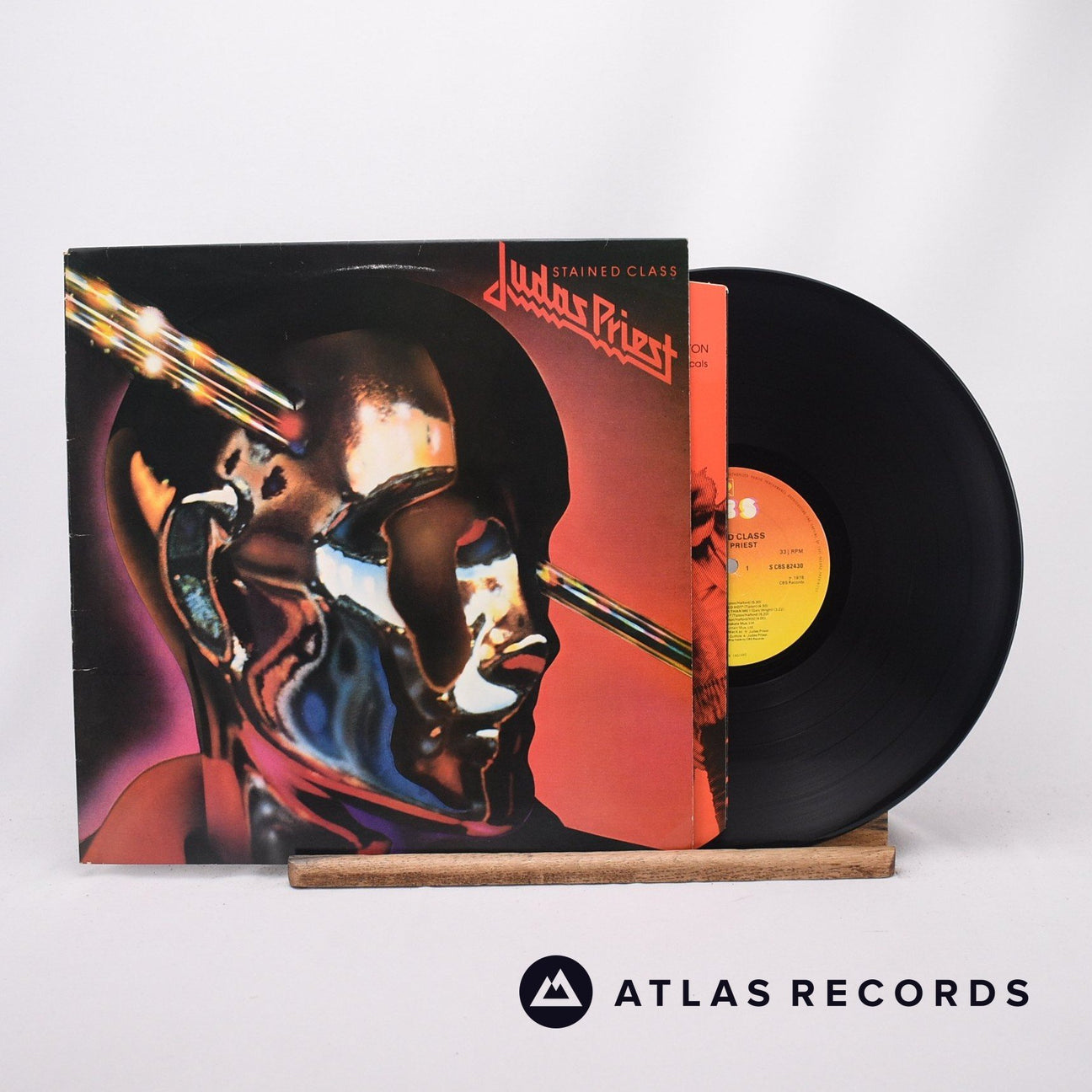 Judas Priest Stained Class LP Vinyl Record - Front Cover & Record