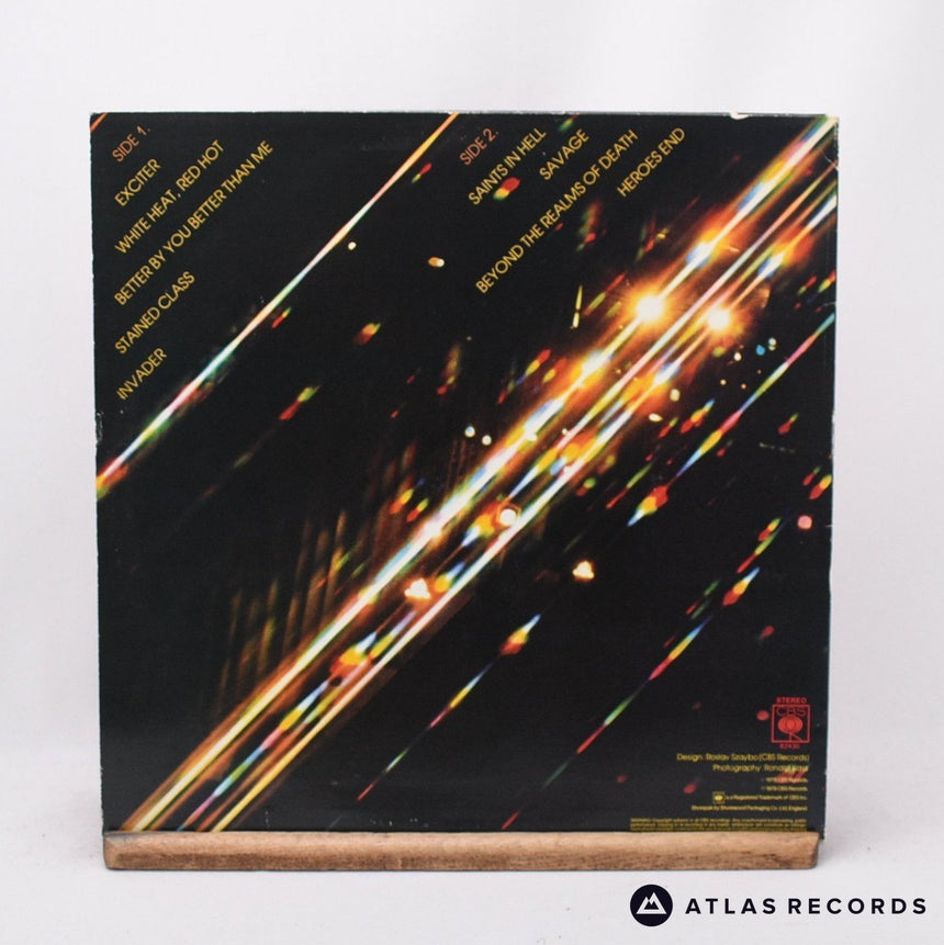 Judas Priest - Stained Class - Insert A-1 B-4 LP Vinyl Record - VG+/EX