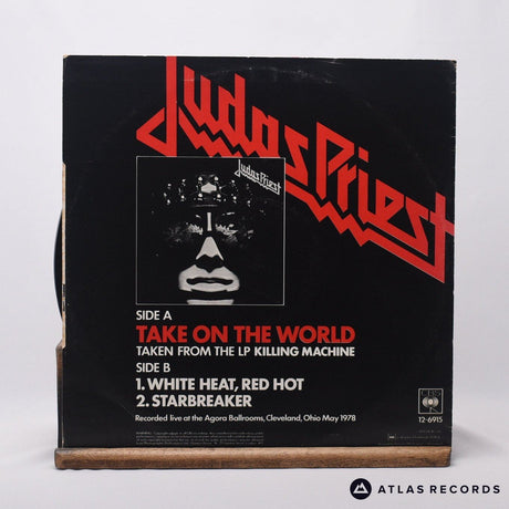 Judas Priest - Take On The World - A-4 B2 12" Vinyl Record - VG/EX