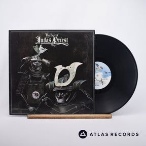 Judas Priest The Best Of LP Vinyl Record - Front Cover & Record