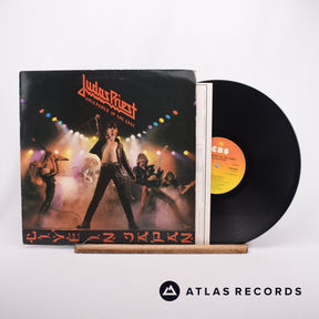 Judas Priest Unleashed In The East LP Vinyl Record - Front Cover & Record