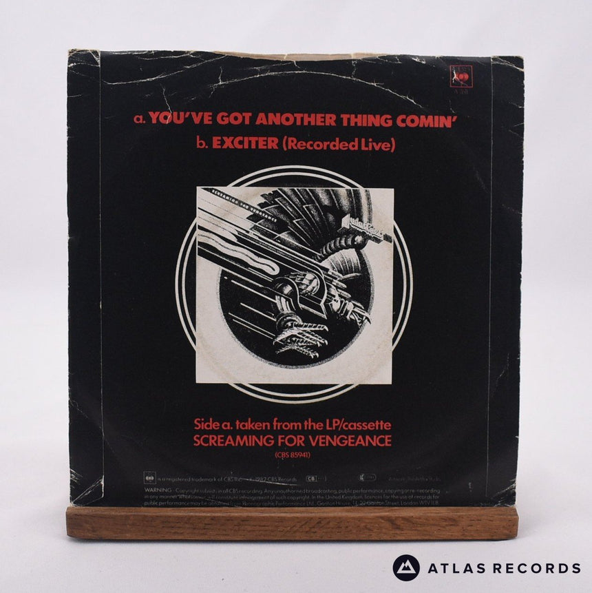 Judas Priest - You've Got Another Thing Comin' - 7" Vinyl Record - VG+/VG+