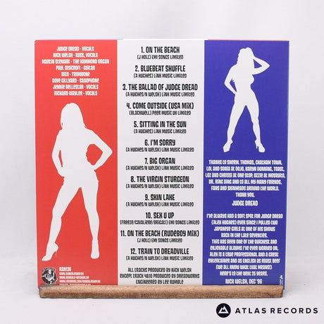 Judge Dread - Dread, White & Blue - Insert Reissue LP Vinyl Record - NM/NM