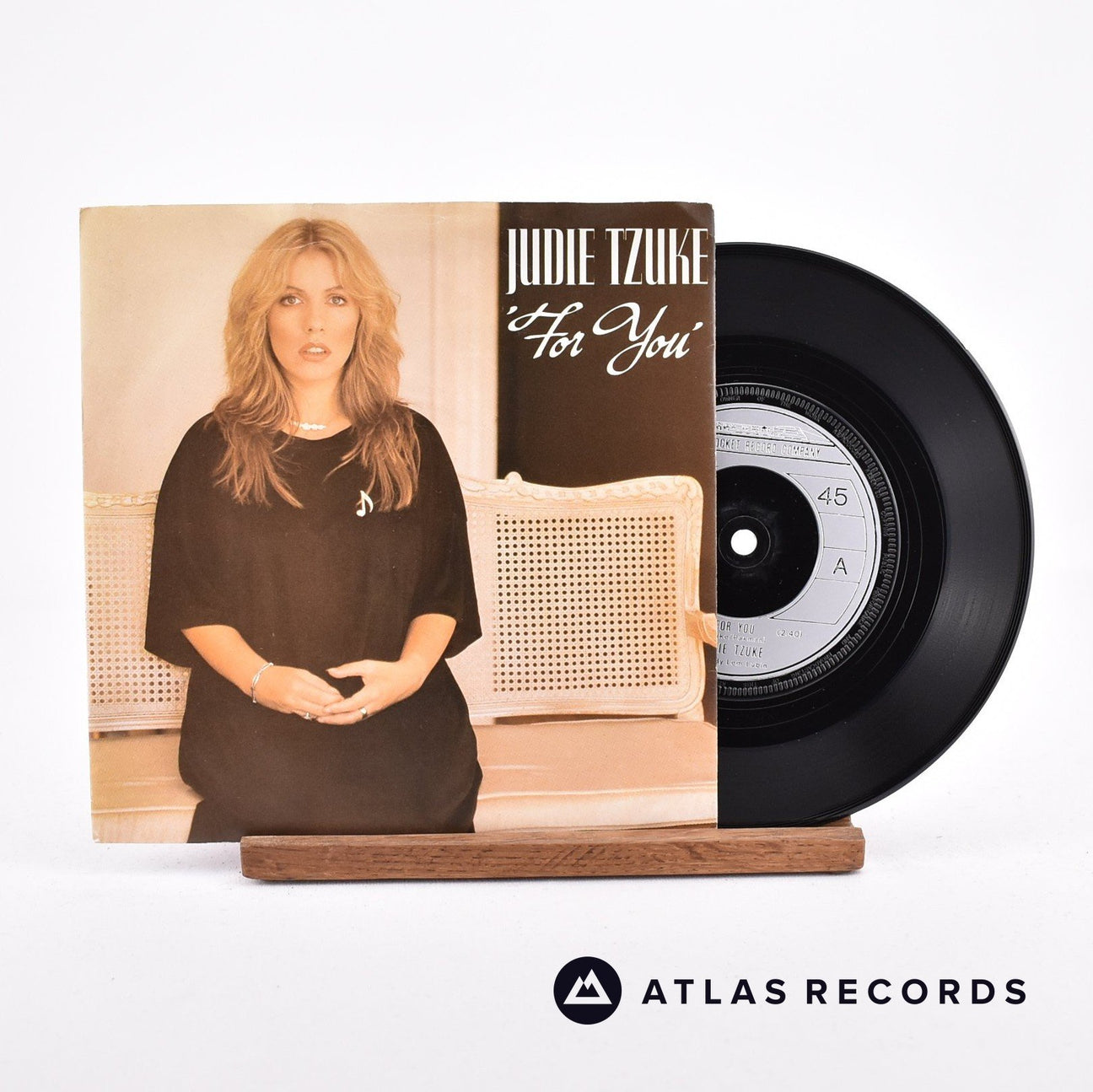 Judie Tzuke For You 7" Vinyl Record - Front Cover & Record