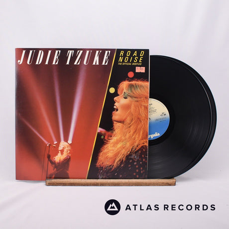 Judie Tzuke Road Noise - The Official Bootleg Double LP Vinyl Record - Front Cover & Record