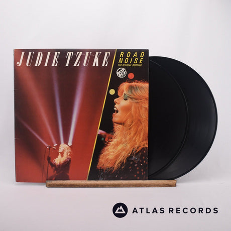 Judie Tzuke Road Noise - The Official Bootleg 2 x LP Vinyl Record - Front Cover & Record