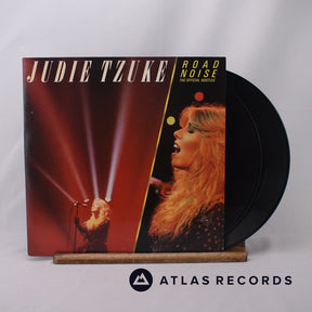 Judie Tzuke Road Noise - The Official Bootleg 2 x LP Vinyl Record - Front Cover & Record