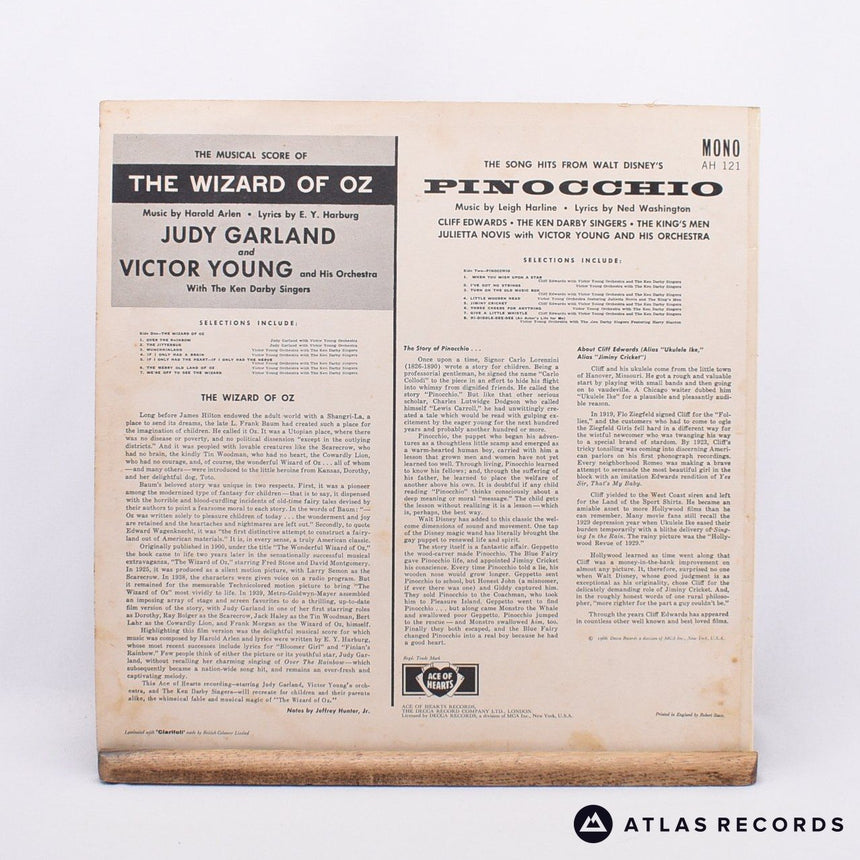 Judy Garland - The Musical Score Of The Wizard Of Oz & The Song Hits - LP Vinyl