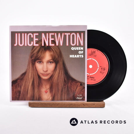 Juice Newton Queen Of Hearts 7" Vinyl Record - Front Cover & Record
