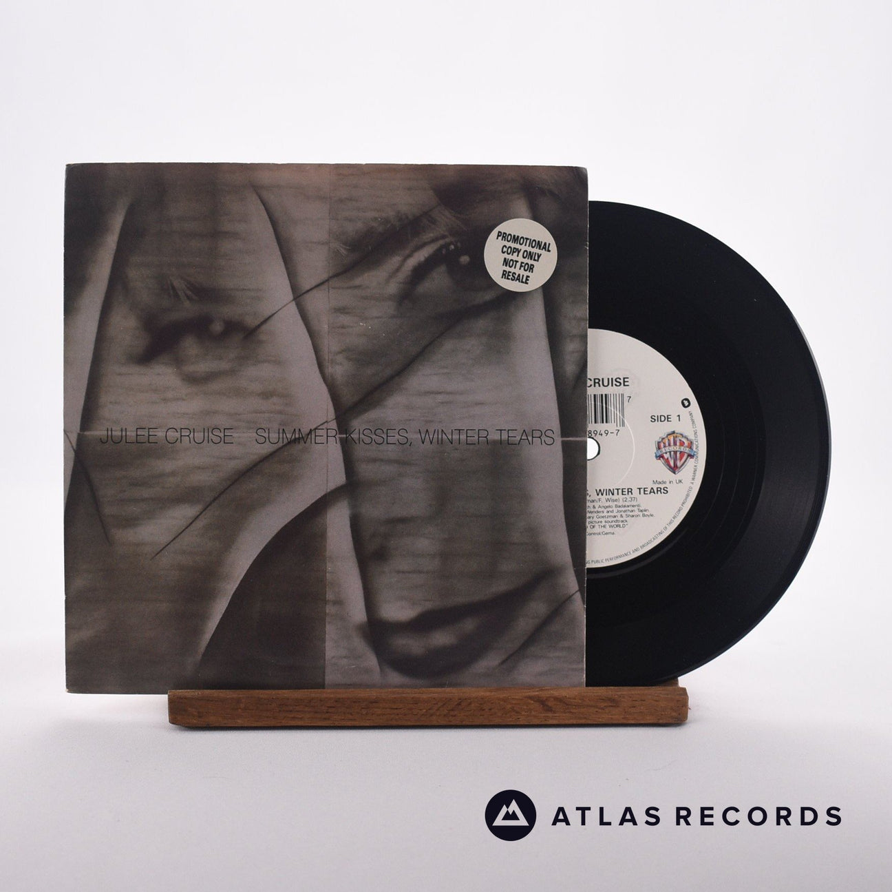 Julee Cruise Summer Kisses, Winter Tears 7" Vinyl Record - Front Cover & Record