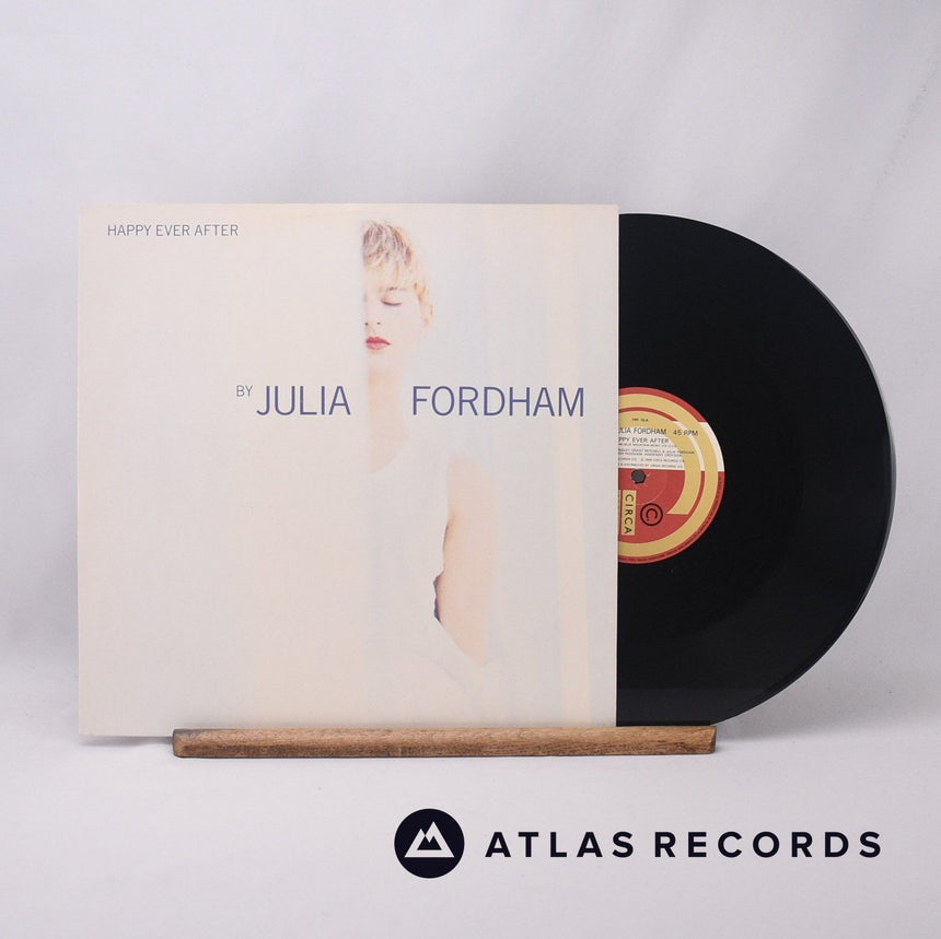 Julia Fordham Happy Ever After 12" Vinyl Record - Front Cover & Record