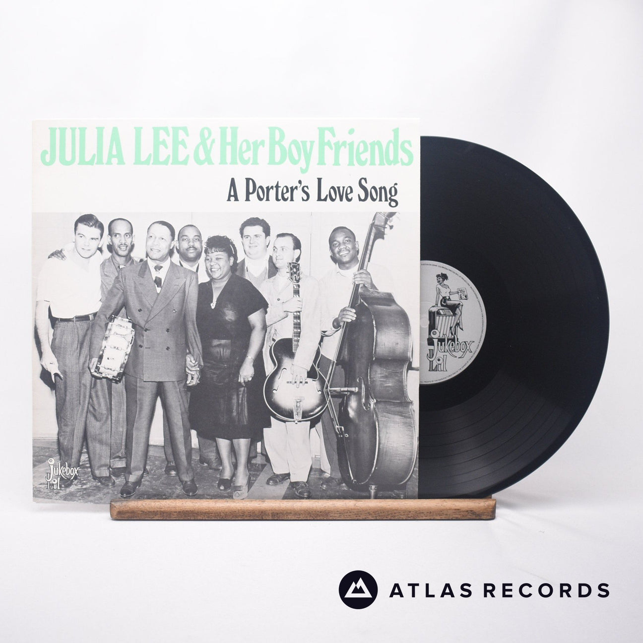 Julia Lee & Her Boy Friends A Porter's Love Song LP Vinyl Record - Front Cover & Record