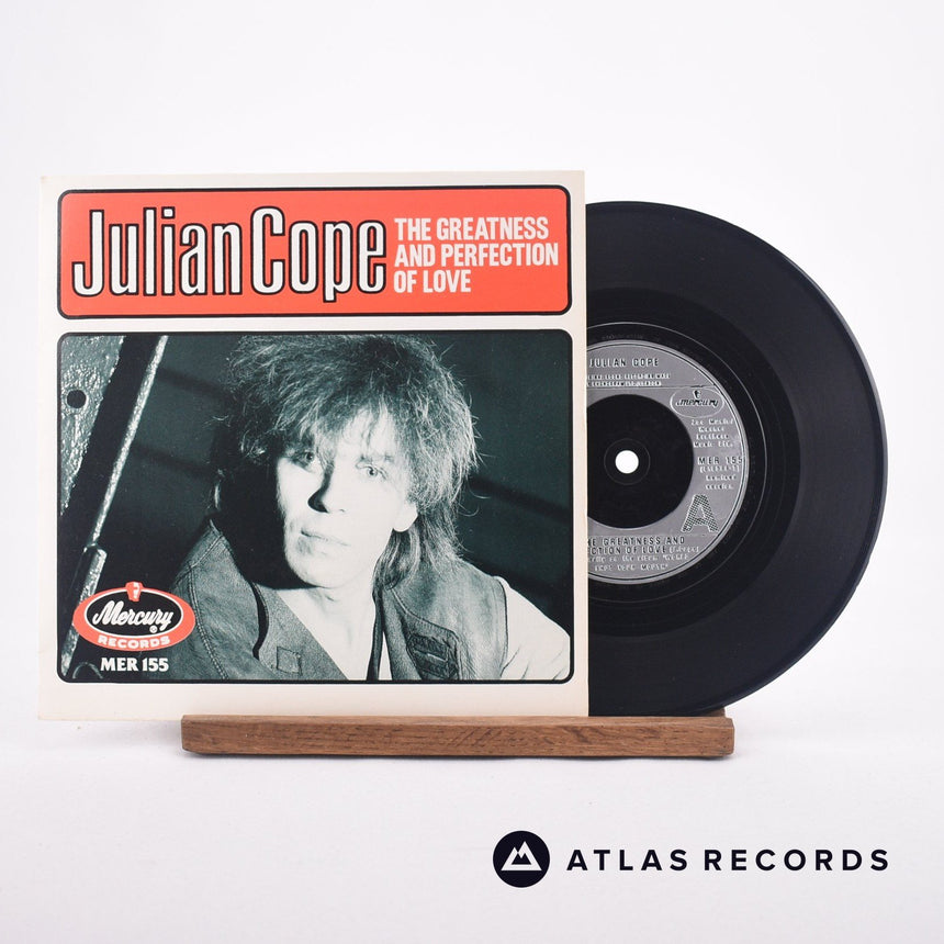 Julian Cope The Greatness And Perfection Of Love 7" Vinyl Record - Front Cover & Record