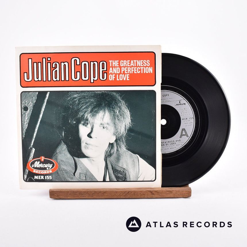 Julian Cope The Greatness And Perfection Of Love 7" Vinyl Record - Front Cover & Record