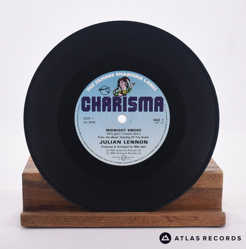 Julian Lennon - Midnight Smoke - 7" Vinyl Record - VG+/VG+
