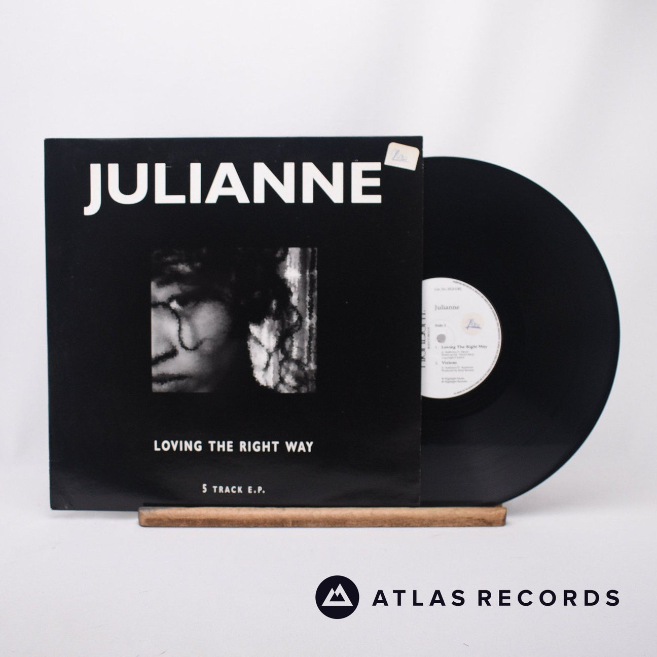Julianne Loving The Right Way 12" Vinyl Record - Front Cover & Record