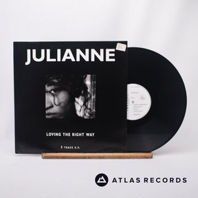 Julianne Loving The Right Way 12" Vinyl Record - Front Cover & Record