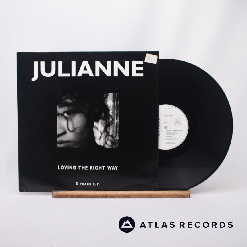 Julianne Loving The Right Way 12" Vinyl Record - Front Cover & Record