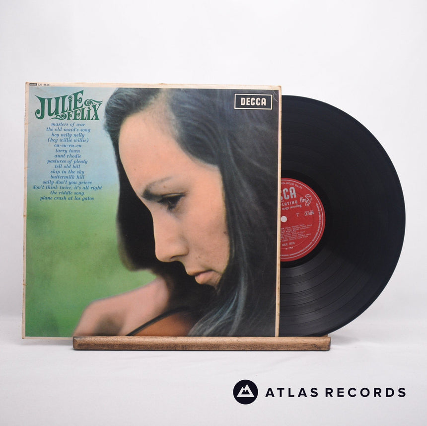 Julie Felix Julie Felix LP Vinyl Record - Front Cover & Record