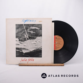 Julie Felix Lightning LP Vinyl Record - Front Cover & Record