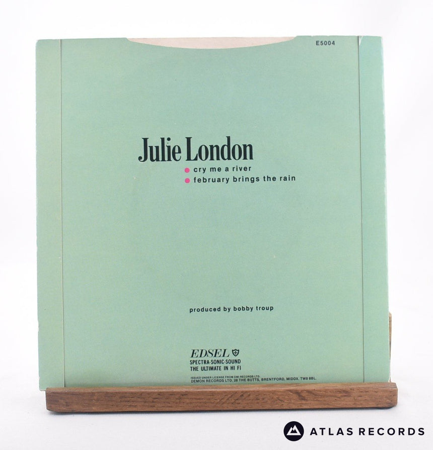 Julie London - Cry Me A River - 7" Vinyl Record - EX/VG+