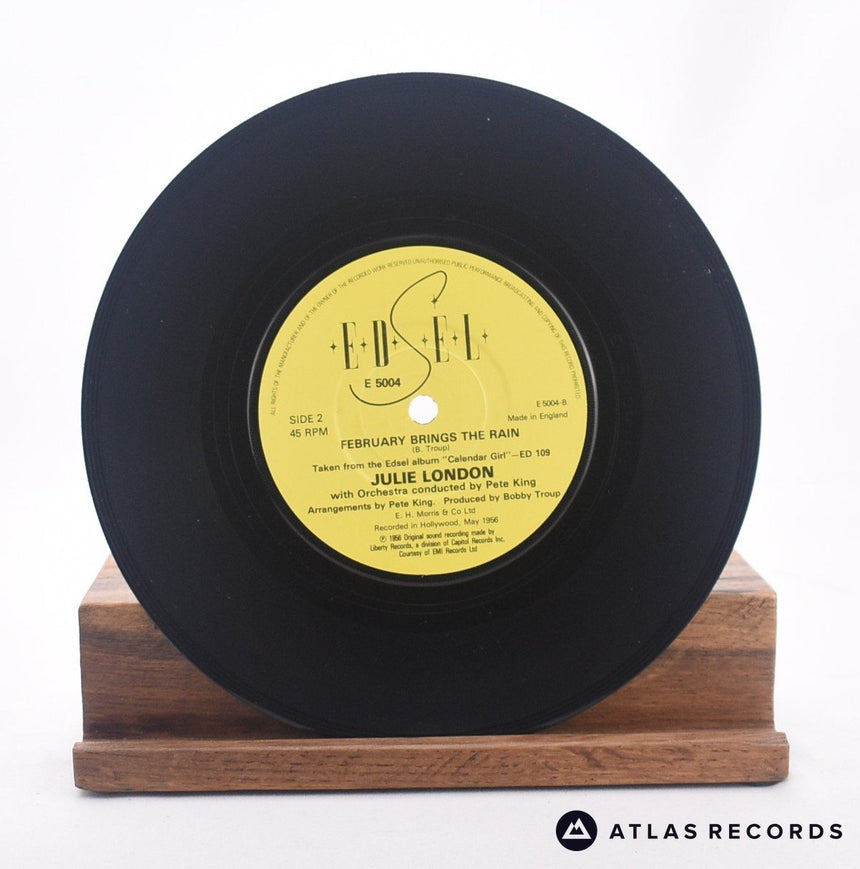 Julie London - Cry Me A River - 7" Vinyl Record - EX/VG+