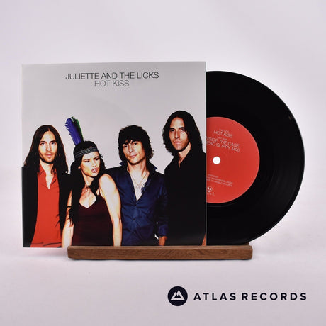 Juliette & The Licks Hot Kiss 7" Vinyl Record - Front Cover & Record