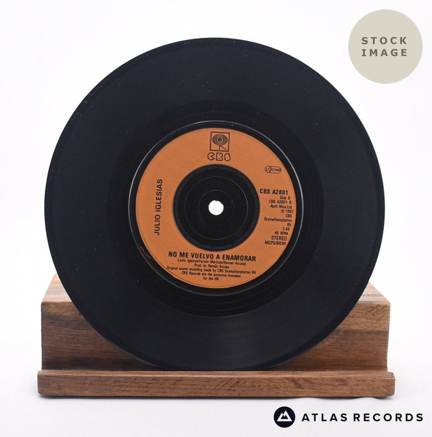 Julio Iglesias Amor 7" Vinyl Record - Record B Side