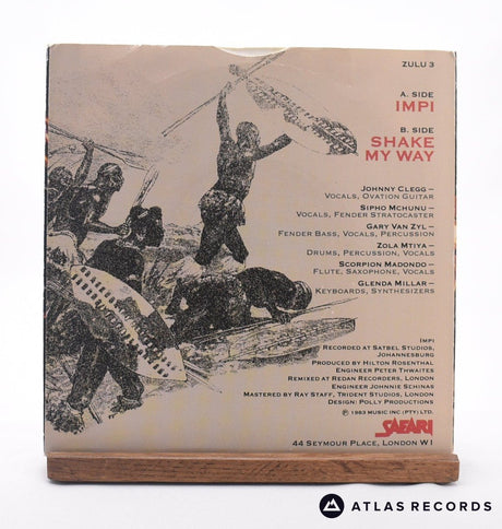 Juluka - Impi - 7" Vinyl Record - EX/EX