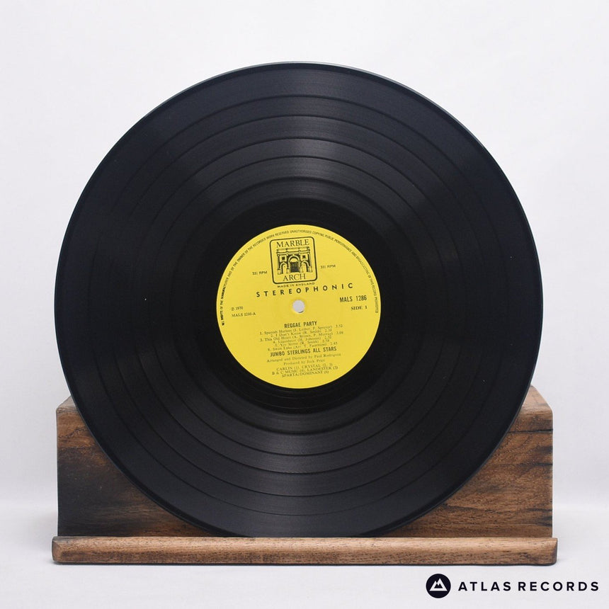 Jumbo Sterlings All Stars - Reggae Party - LP Vinyl Record - VG+/EX