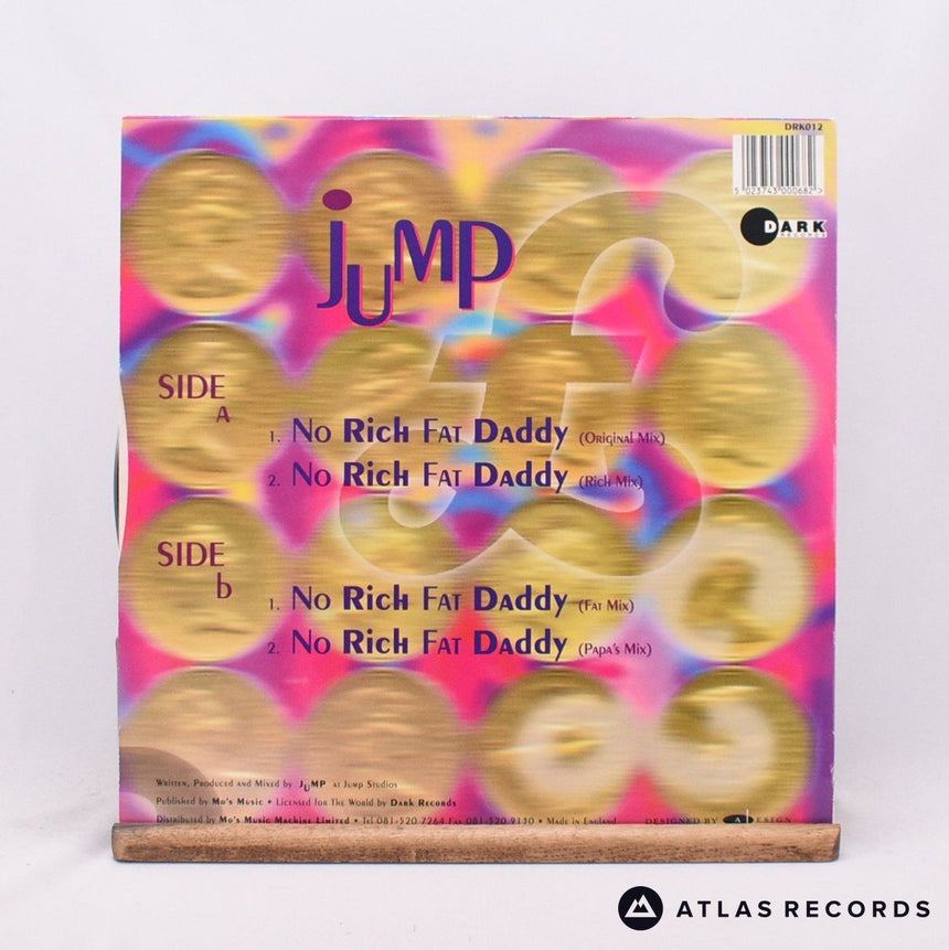 Jump - No Rich Fat Daddy - 12" Vinyl Record - EX/VG+