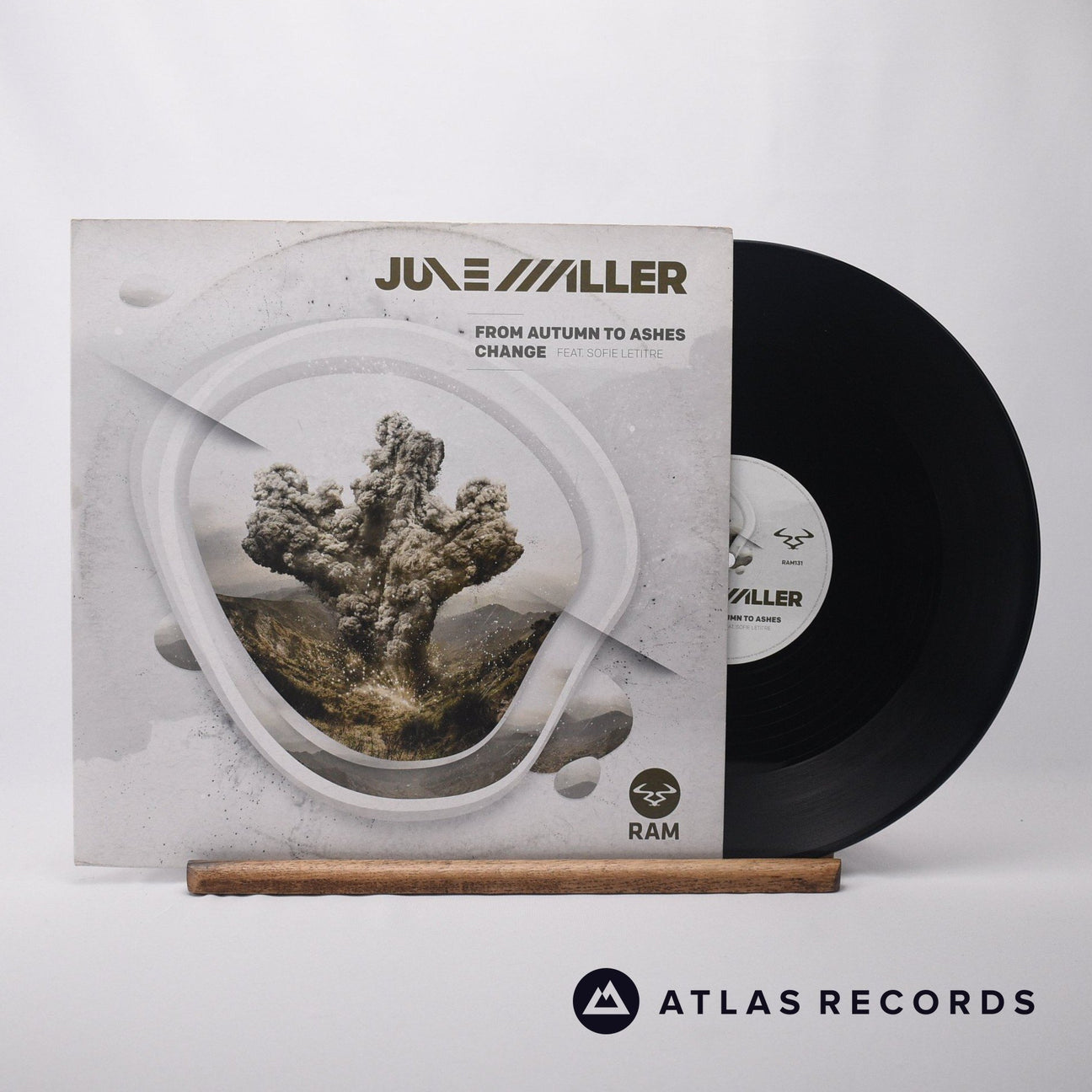 June Miller From Autumn To Ashes 12" Vinyl Record - Front Cover & Record