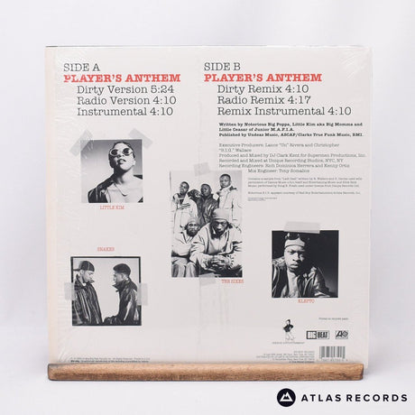Junior M.A.F.I.A. - Player's Anthem - Us 12" Vinyl Record - EX/EX