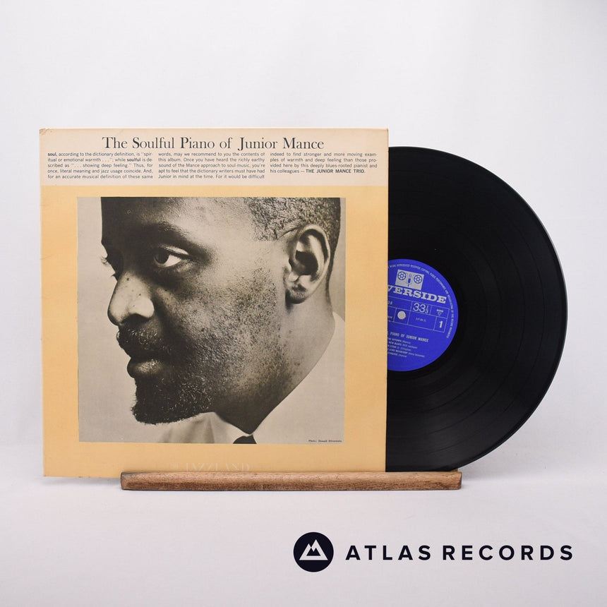 Junior Mance The Soulful Piano Of Junior Mance LP Vinyl Record - Front Cover & Record