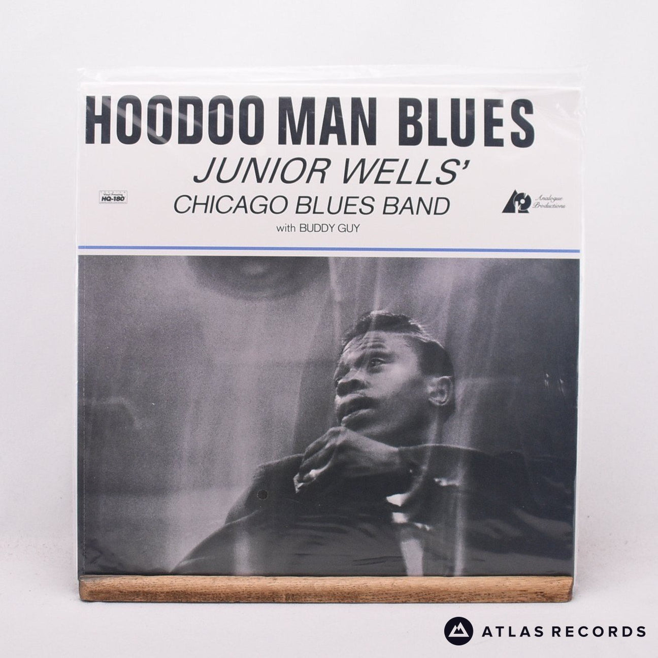 Junior Wells' Chicago Blues Band Hoodoo Man Blues 2 x LP Vinyl Record - Front Cover & Record