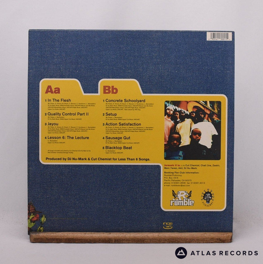 Jurassic 5 - Jurassic 5 EP - Us A1 B1 12" Vinyl Record - EX/EX