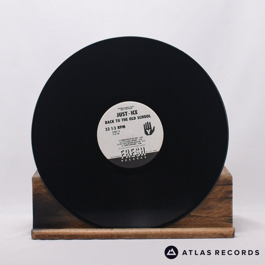 Just-Ice - Back To The Old School - Promo 1X 1Y LP Vinyl Record - VG+/EX