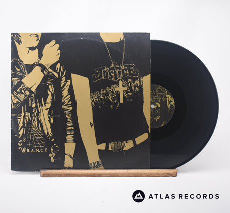 Justice D.A.N.C.E Remixes 12" Vinyl Record - Front Cover & Record