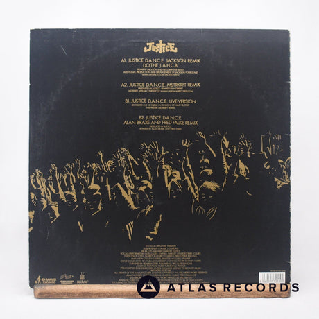 Justice - D.A.N.C.E Remixes - 12" Vinyl Record - VG+/VG+