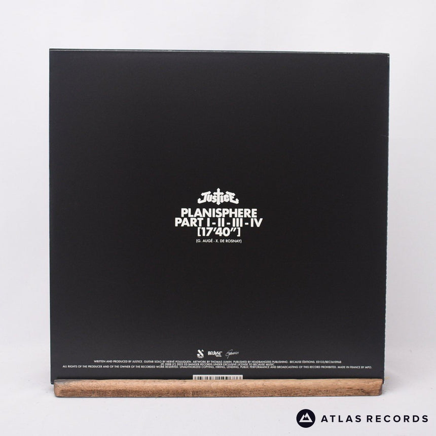 Justice - Planisphere - Etched Limited Edition 12" Vinyl Record - NM/EX