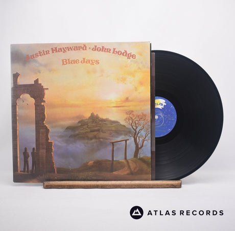 Justin Hayward Blue Jays LP Vinyl Record - Front Cover & Record