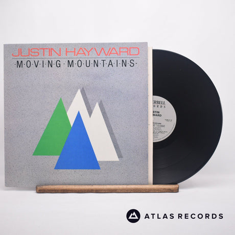 Justin Hayward Moving Mountains LP Vinyl Record - Front Cover & Record