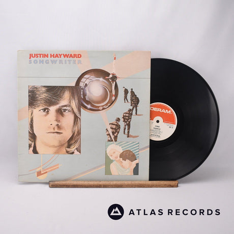 Justin Hayward Songwriter LP Vinyl Record - Front Cover & Record