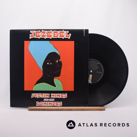 Justin Hinds & The Dominoes Jezebel LP Vinyl Record - Front Cover & Record