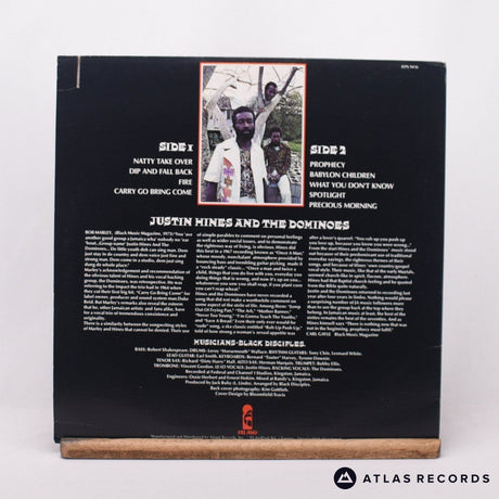 Justin Hinds & The Dominoes - Jezebel - Canada A-P B-P LP Vinyl Record - VG+/EX