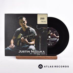 Justin Nozuka Mr. Therapy Man 7" Vinyl Record - Front Cover & Record